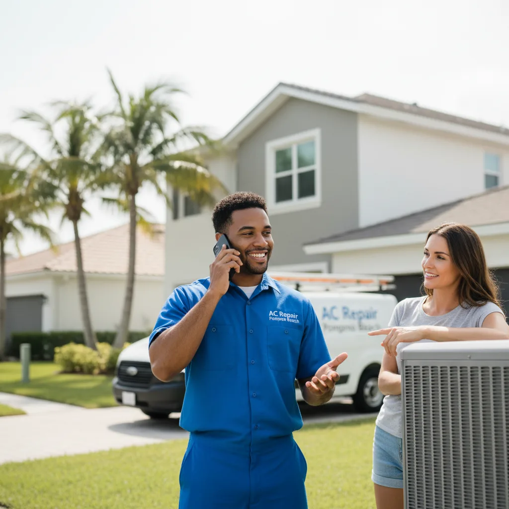 AC Repair Pompano Beach customer support in Marbury